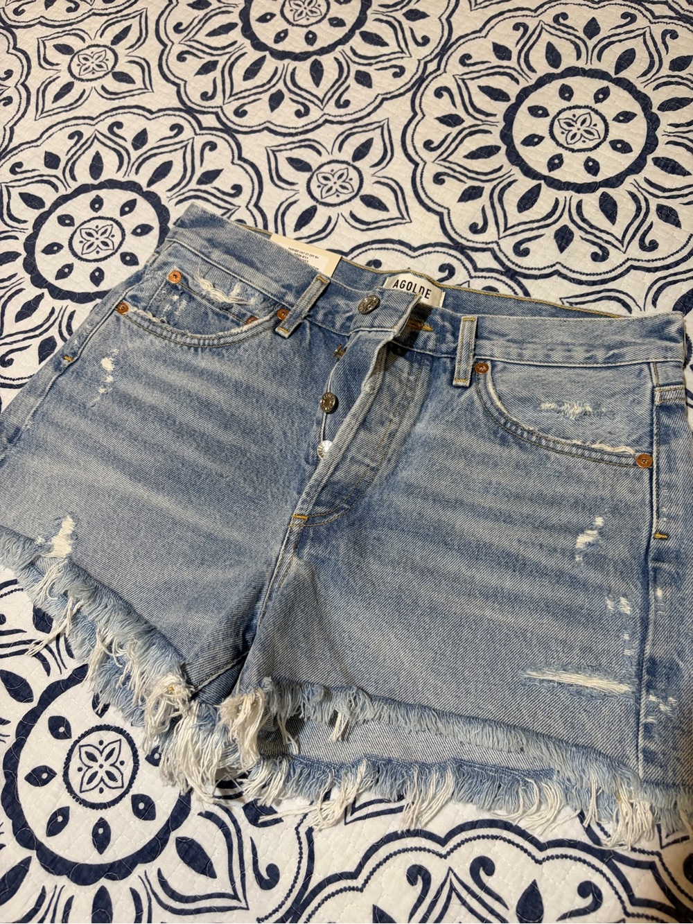 NWT AGOLDE Parker Vintage Cut Off Short - Swapmeet